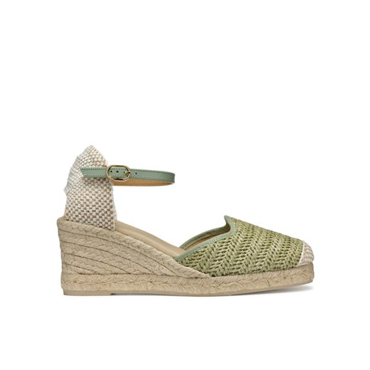 Geox Espadryle Gelsa Low D55NGE 02MLM C3002 Zielony ze sklepu MODIVO w kategorii Espadryle damskie - zdjęcie 182694455