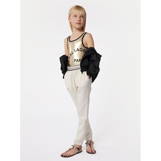 Karl Lagerfeld Kids Strój kąpielowy Z30059 D Żółty ze sklepu MODIVO w kategorii Stroje kąpielowe - zdjęcie 182694558