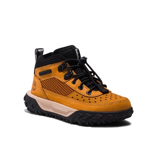 Timberland Trzewiki Gs Motion 6 Lthr Super Ox TB0A64842311 Brązowy ze sklepu MODIVO w kategorii Buty zimowe dziecięce - zdjęcie 182694568