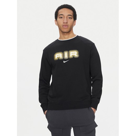 Nike Bluza HM0177 Czarny Regular Fit ze sklepu MODIVO w kategorii Bluzy męskie - zdjęcie 182694587