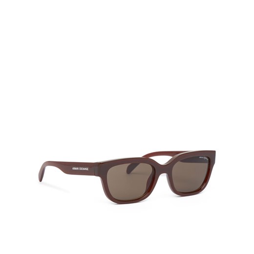 Armani Exchange Okulary przeciwsłoneczne 0AX4155SU 837373 Brązowy ze sklepu MODIVO w kategorii Okulary przeciwsłoneczne damskie - zdjęcie 182694715
