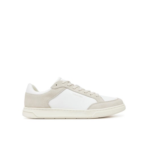 Calvin Klein Sneakersy Low Top Lace Up Repreve Mix HM0HM01802 Biały ze sklepu MODIVO w kategorii Buty sportowe męskie - zdjęcie 182694777