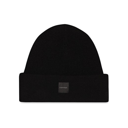Calvin Klein Czapka Chunky K60K612584 Czarny ze sklepu MODIVO w kategorii Czapki zimowe damskie - zdjęcie 182694789