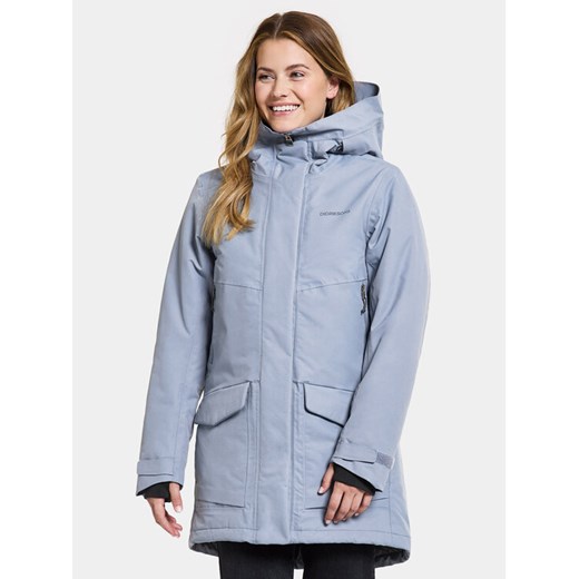 Didriksons Parka Frida Wns Parka 7 504815 Niebieski Regular Fit ze sklepu MODIVO w kategorii Parki damskie - zdjęcie 182694816