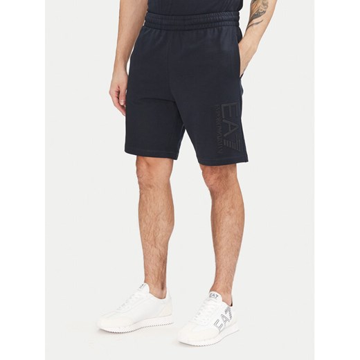 EA7 Emporio Armani Szorty sportowe 7M000232 AF13512 UB102 Granatowy ze sklepu MODIVO w kategorii Spodenki męskie - zdjęcie 182694825
