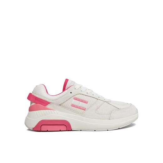 Tommy Jeans Sneakersy Tjw Runner Combined EN0EN02512 Écru ze sklepu MODIVO w kategorii Buty sportowe damskie - zdjęcie 182694837