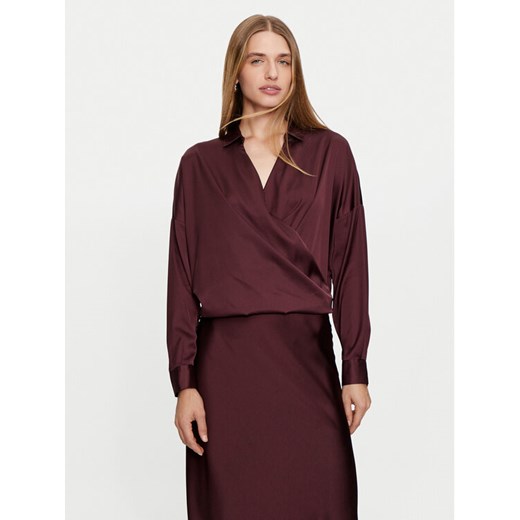 Imperial Koszula CJF4IDG Bordowy Loose Fit ze sklepu MODIVO w kategorii Koszule damskie - zdjęcie 182694928