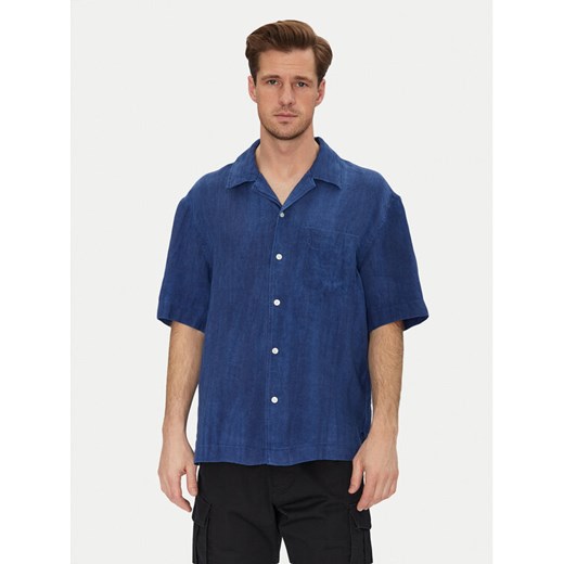 Gant Koszula 3250062 Niebieski Relaxed Fit ze sklepu MODIVO w kategorii Koszule męskie - zdjęcie 182694945