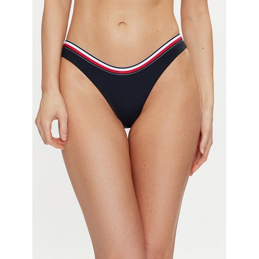 Tommy Hilfiger Dół od bikini UW0UW05293 Granatowy ze sklepu MODIVO w kategorii Stroje kąpielowe - zdjęcie 182694997