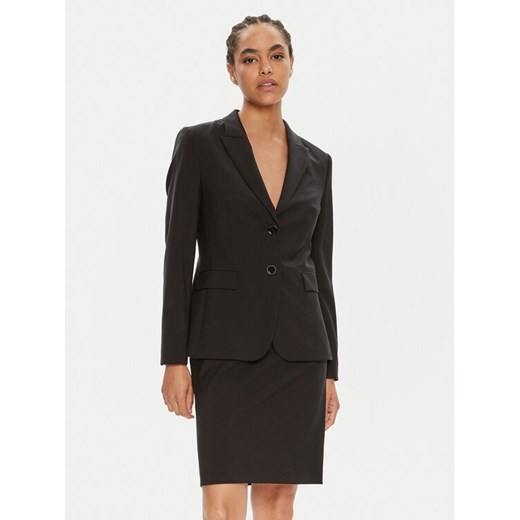 Boss Marynarka Juleah 50490035 Czarny Regular Fit ze sklepu MODIVO w kategorii Marynarki damskie - zdjęcie 182695016