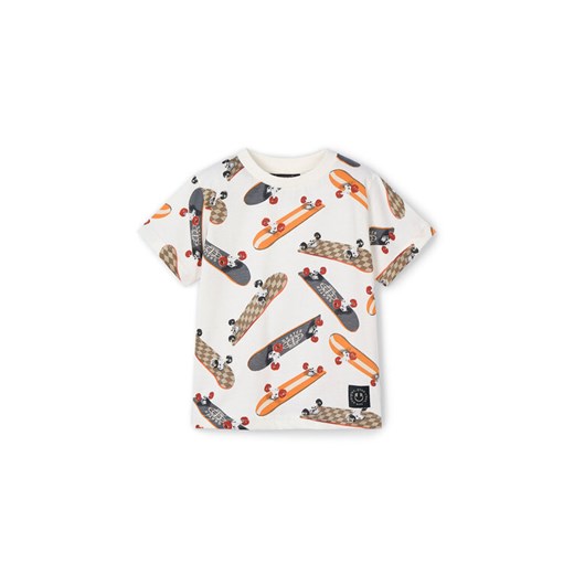 Mayoral T-Shirt 3038 Écru Regular Fit ze sklepu MODIVO w kategorii T-shirty chłopięce - zdjęcie 182695067