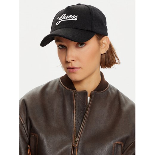 Guess Czapka z daszkiem AW5182 WOL01 Czarny ze sklepu MODIVO w kategorii Czapki z daszkiem damskie - zdjęcie 182695069