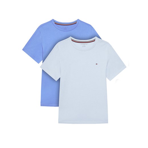 Tommy Hilfiger Komplet 2 t-shirtów UB0UB00310 Niebieski Regular Fit ze sklepu MODIVO w kategorii T-shirty chłopięce - zdjęcie 182695077