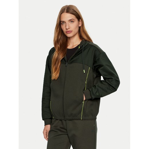 Champion Bluza 117474 Zielony Regular Fit ze sklepu MODIVO w kategorii Bluzy damskie - zdjęcie 182695115