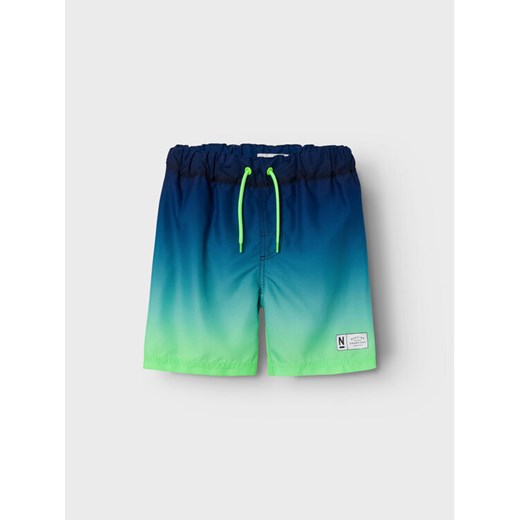 NAME IT Szorty kąpielowe Nkmzoccas 13213870 Niebieski Regular Fit ze sklepu MODIVO w kategorii Kąpielówki chłopięce - zdjęcie 182695157