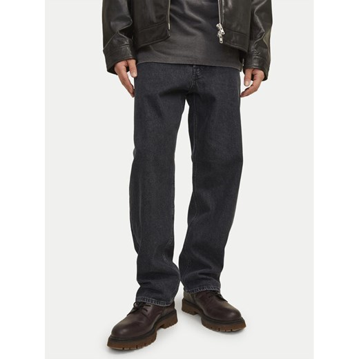 Jack&Jones Jeansy Eddie 12252764 Czarny Loose Fit ze sklepu MODIVO w kategorii Jeansy męskie - zdjęcie 182695185