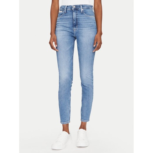 Calvin Klein Jeans Jeansy J20J225144 Niebieski Super Skinny Fit 29 MODIVO