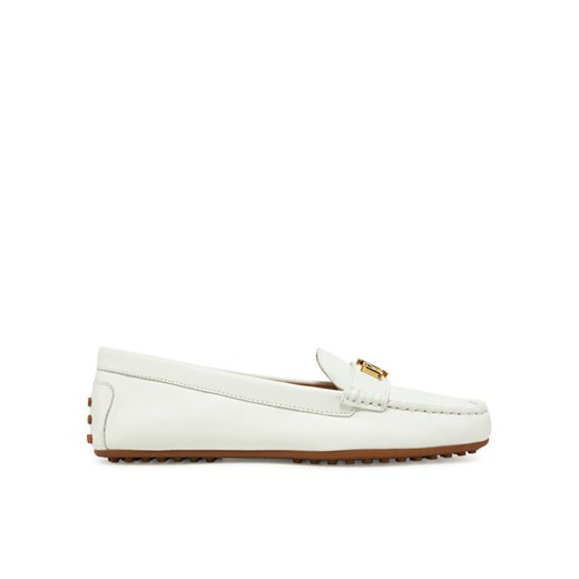 LAUREN RALPH LAUREN Mokasyny 802852847024 Biały ze sklepu MODIVO w kategorii Mokasyny damskie - zdjęcie 182695216