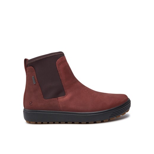ECCO Botki Soft 7 Tred W 45046302474 Brązowy ze sklepu MODIVO w kategorii Botki - zdjęcie 182695217