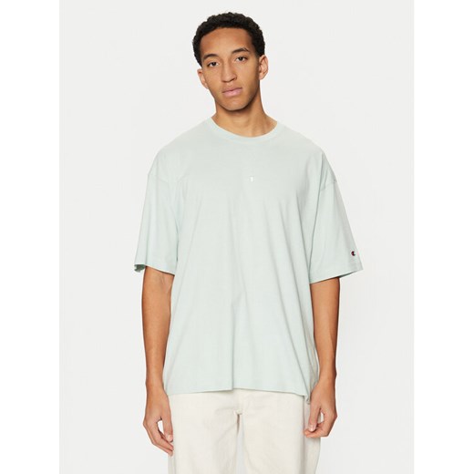 Champion T-Shirt 220279 Zielony Relaxed Fit ze sklepu MODIVO w kategorii T-shirty męskie - zdjęcie 182695276