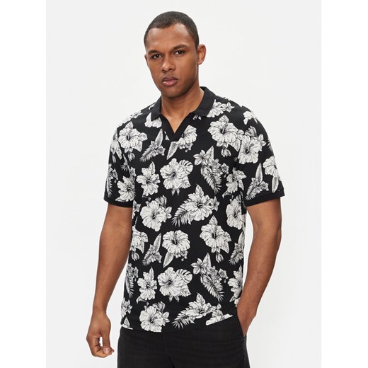 Jack&Jones Polo Guru 12250733 Czarny Standard Fit S MODIVO