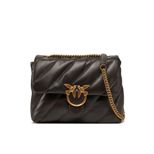 PINKO Torebka Love Puff Big Cl AI 23-24 PLTT 100037 A0F2 Brązowy ze sklepu MODIVO w kategorii Kopertówki - zdjęcie 182695355