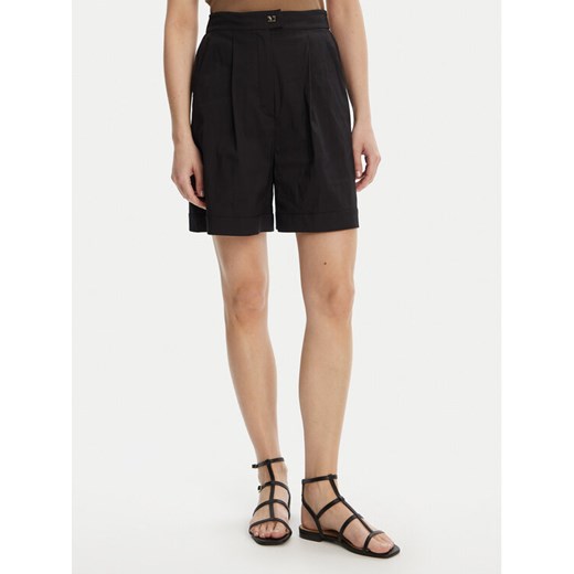 Max Mara Beachwear Bermudy Sultano 2516141019 Czarny Relaxed Fit ze sklepu MODIVO w kategorii Szorty - zdjęcie 182695357
