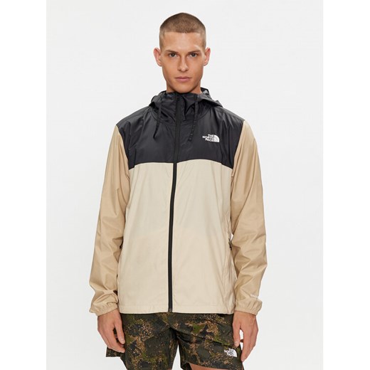 The North Face Wiatrówka Cyclone III NF0A82R9 Beżowy Regular Fit ze sklepu MODIVO w kategorii Kurtki męskie - zdjęcie 182695376