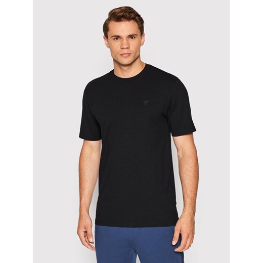 Guess T-Shirt Z2YI12 JR06K Czarny Regular Fit ze sklepu MODIVO w kategorii T-shirty męskie - zdjęcie 182695459
