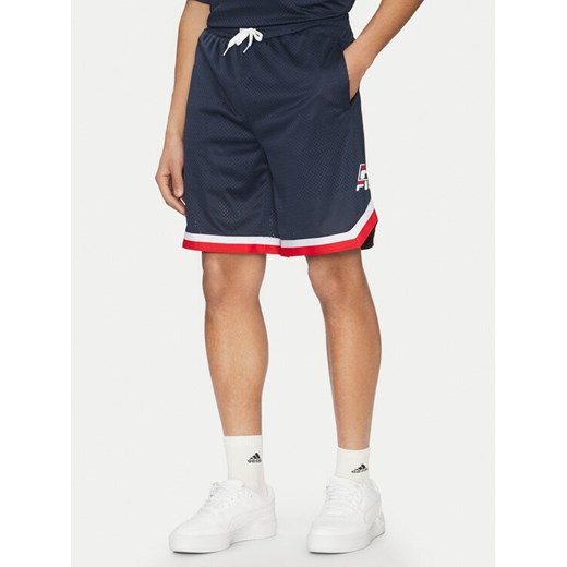 Fila T-Shirt Lommel FAM0915 Granatowy Oversize ze sklepu MODIVO w kategorii T-shirty męskie - zdjęcie 182695525