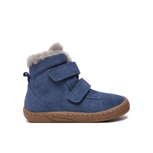 Froddo Kozaki Minni Suede G2110141-6 S Niebieski ze sklepu MODIVO w kategorii Buty zimowe dziecięce - zdjęcie 182695538