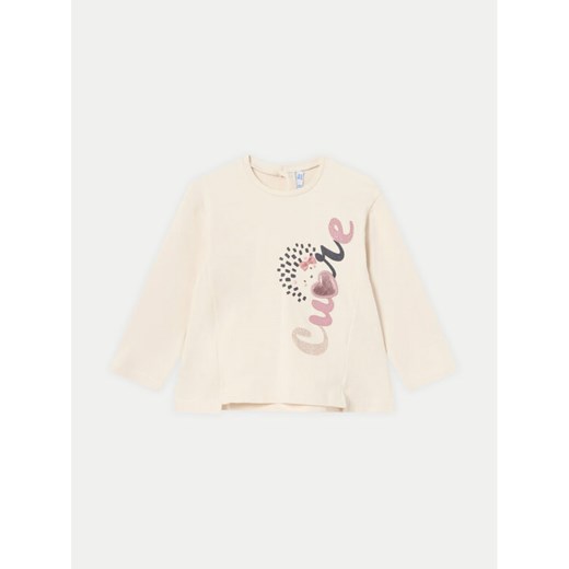 Mayoral Bluzka 2050 Beżowy Regular Fit ze sklepu MODIVO w kategorii Bluzy i swetry - zdjęcie 182695556