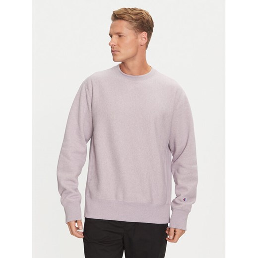 Champion Bluza 218801 Fioletowy Regular Fit ze sklepu MODIVO w kategorii Bluzy męskie - zdjęcie 182695585