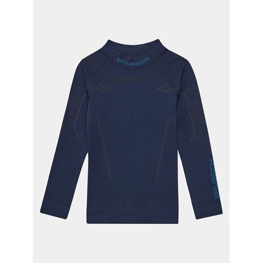 Brubeck Bielizna termoaktywna górna LS1364J Granatowy Slim Fit ze sklepu MODIVO w kategorii Bielizna termoaktywna - zdjęcie 182695595