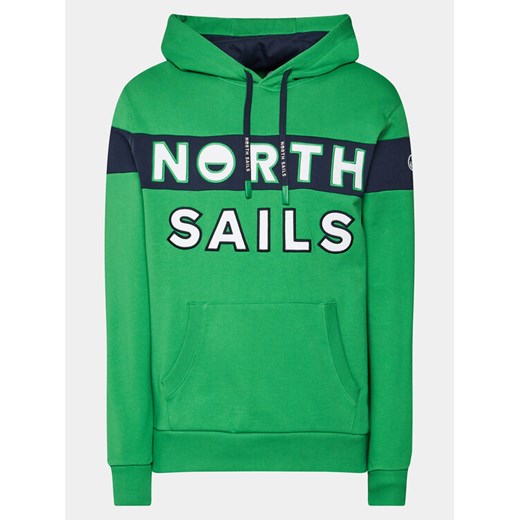 North Sails Bluza 691250 Zielony Regular Fit ze sklepu MODIVO w kategorii Bluzy męskie - zdjęcie 182695607