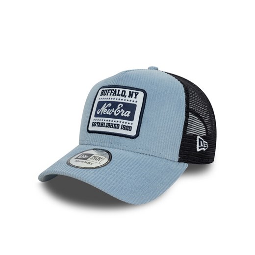 New Era Czapka z daszkiem Cord Patch 60603671 Niebieski ze sklepu MODIVO w kategorii Czapki z daszkiem męskie - zdjęcie 182695637