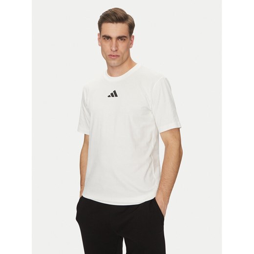 adidas T-Shirt German Engineering Graphic JP1527 Biały Regular Fit ze sklepu MODIVO w kategorii T-shirty męskie - zdjęcie 182695675