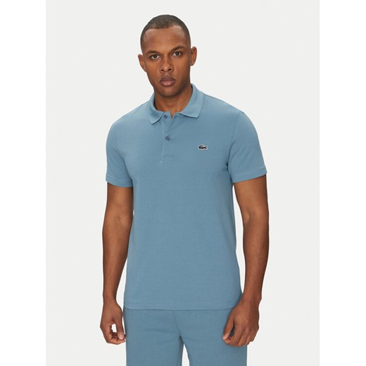Lacoste Polo DH5522 Niebieski Regular Fit ze sklepu MODIVO w kategorii T-shirty męskie - zdjęcie 182695716