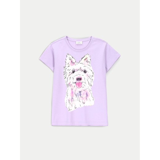 Coccodrillo T-Shirt ZC4143204VGA Fioletowy Regular Fit ze sklepu MODIVO w kategorii Bluzki dziewczęce - zdjęcie 182695785