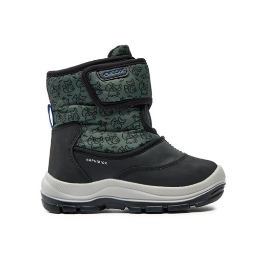 Geox Śniegowce B Flanfil Boy B Abx B263VE 0BCMN C9358 S Czarny ze sklepu MODIVO w kategorii Buty zimowe dziecięce - zdjęcie 182695826