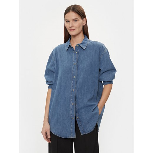 JOOP! Koszula jeansowa 30037338 Niebieski Oversize ze sklepu MODIVO w kategorii Koszule damskie - zdjęcie 182695896