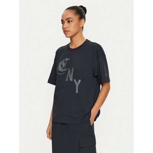 Champion T-Shirt 117473 Szary Loose Fit ze sklepu MODIVO w kategorii Bluzki damskie - zdjęcie 182695927