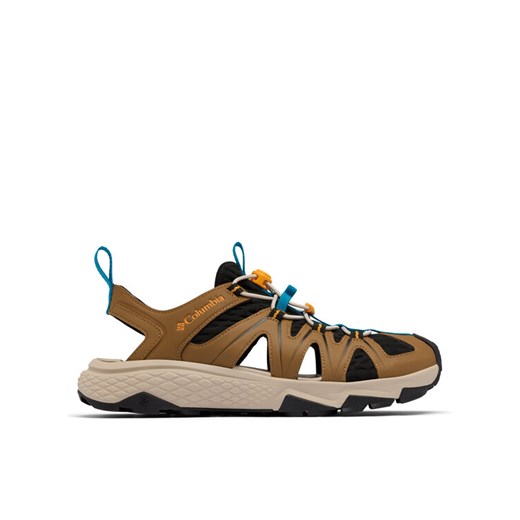 Columbia Sandały Peakfreak Rush™ Leather Sandal 2109471 Brązowy ze sklepu MODIVO w kategorii Sandały męskie - zdjęcie 182695928