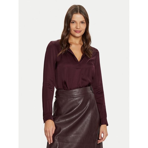 Tatuum Bluzka Meryl T2422.046B Bordowy Relaxed Fit ze sklepu MODIVO w kategorii Bluzki damskie - zdjęcie 182696029