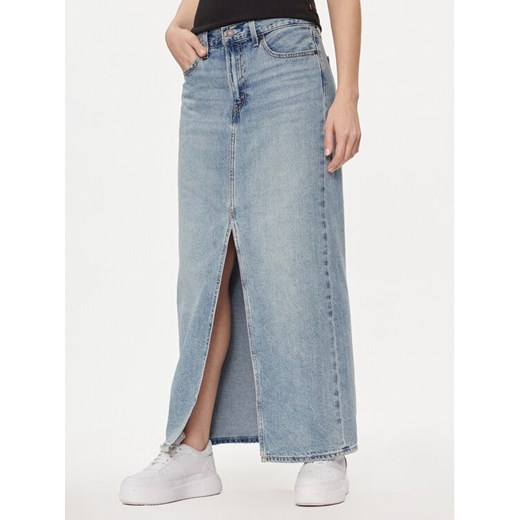 Levi's® Spódnica jeansowa A7512-0000 Niebieski Regular Fit ze sklepu MODIVO w kategorii Spódnice - zdjęcie 182696035