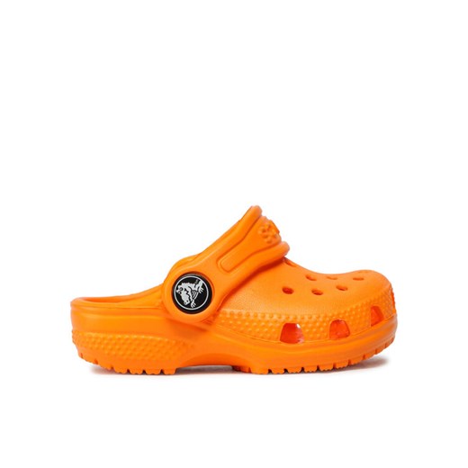 Crocs Klapki Classic Clog T 206990 Pomarańczowy ze sklepu MODIVO w kategorii Klapki dziecięce - zdjęcie 182696047
