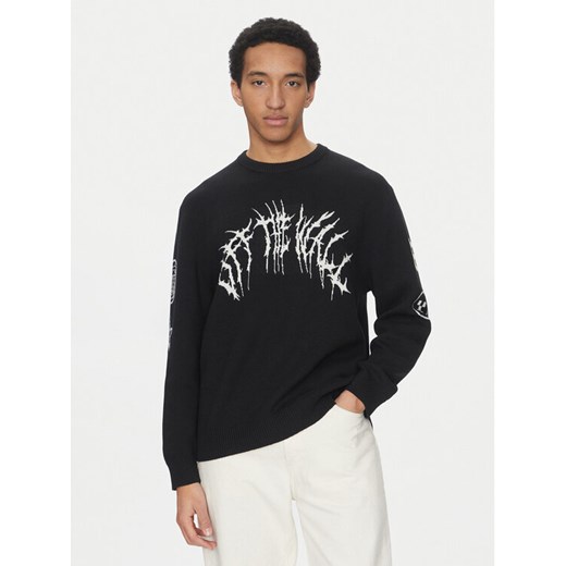 Vans Sweter Metal Arch VN000KUU Czarny Loose Fit ze sklepu MODIVO w kategorii Swetry męskie - zdjęcie 182696089