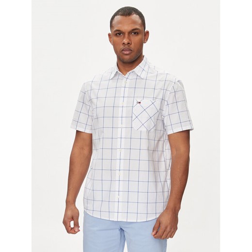 Tommy Jeans Koszula DM0DM18967 Biały Regular Fit ze sklepu MODIVO w kategorii Koszule męskie - zdjęcie 182696097