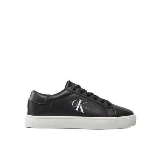 Calvin Klein Jeans Sneakersy Classic Cupsole Laceup Low Lth YM0YM00491 Czarny 41 MODIVO