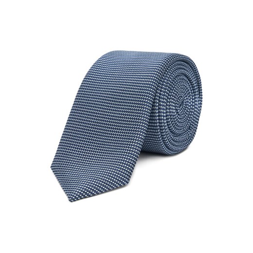 HUGO Krawat Tie 50535360 Granatowy ze sklepu MODIVO w kategorii Krawaty - zdjęcie 182696215